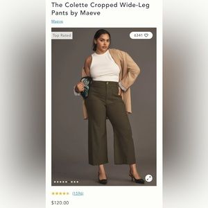 Original MAEVE by Anthropologie Holly the Colette wide leg pants - TAGS REMOVED